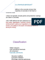 What Is A Chemical Admixture?