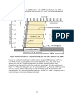 Figure 4-10. Cross-Section of Wrapped-Face RMC Test Wall (After Bathurst Et Al., 2006)