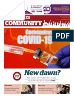 New Dawn?: First Human Trial Results in The US Raise Hopes For Coronavirus Vaccine