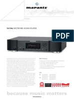 Product Information: Network Audio Player