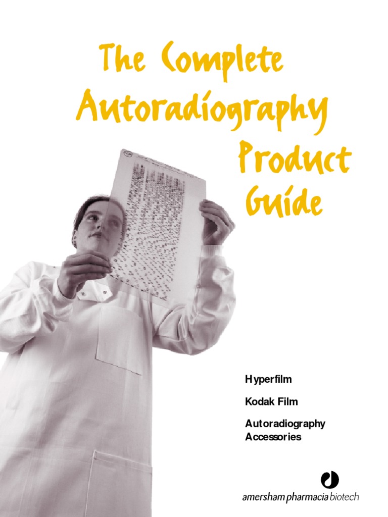Autoradiography Guide PDF Life Sciences Biology