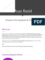 Muaz Rasid: Business Development & Partnership