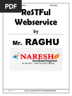 WebserviceRaghuSirNareshIT PDF