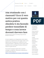 Stai studiando con i riassunti? Ecco il vero motivo per cui questa antica pratica obsoleta ti sta facendo perdere tonnellate di tempo e cosa invece dovresti davvero fare - Genio in 21 Giorni