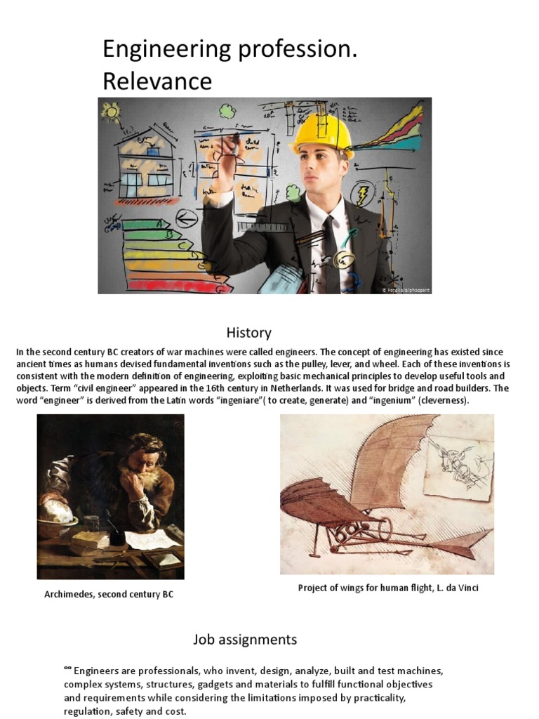 Overview of the Engineering Profession | PDF | Engineer | Engineering