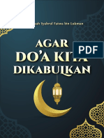 Agar Doa Kita Dikabulkan