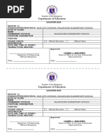 Revised Annex E: Locator Slip Template | PDF
