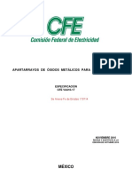 CFE VA410-17 - APARTARRAYOS DE ÓXIDOS METÁLICOS PARA SUBESTACIONES ESPECIFICACIÓN.pdf