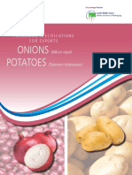 Onions Potatoes: Packaging Specifications For Exports