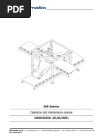 Operation and Maintenance Manual: Belt Diverter