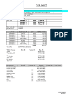 Top Sheet Format