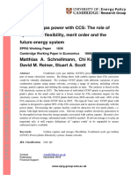 Deploying Gas Power With CCS: The Role of Operational Flexibility, Merit Order and The Future Energy System