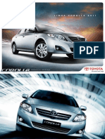 Manual Toyota Corolla 2011 PDF