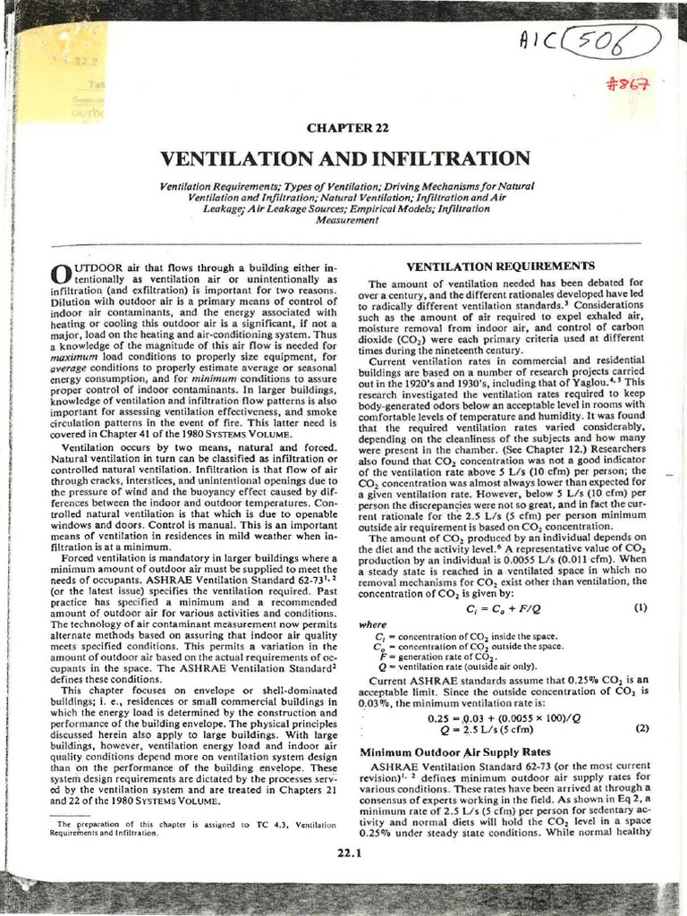 ASHRAE Handbook 1981 PDF PDF Ventilation (Architecture