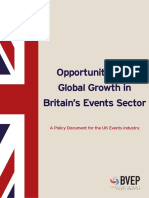 Opportunities For Global Growth in The Events Sector