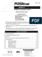 SPEC Pulsatron Mechanical Metering Pumps Serie M