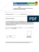 Declaración Jurada de Medios Tecnológicos y de Conectividad