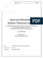 Internet Marketing in Telecom Sector PDF
