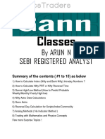 Gann ClassesbyArun PDF