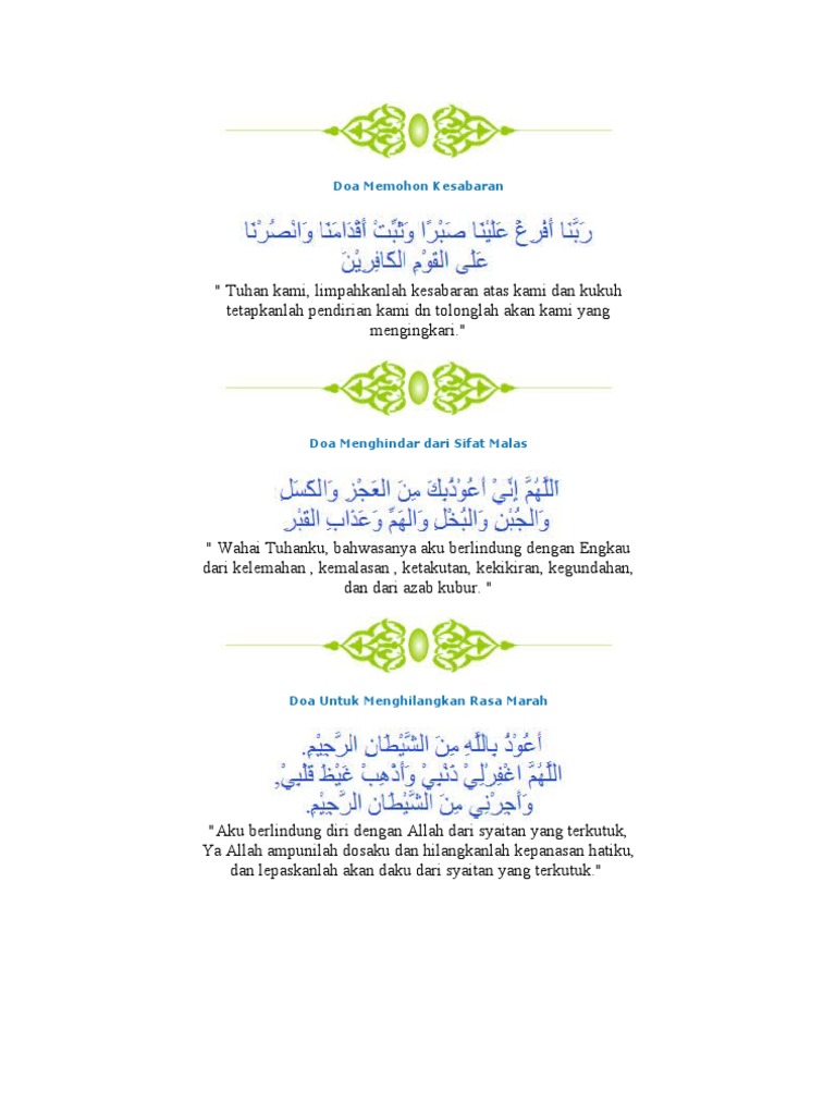 Doa Doa Harian Pdf
