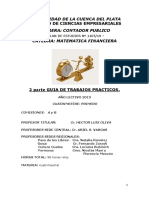Guía de Trabajos Prácticos Mat - Fciera. Contador Público Ciclo 2019 - 2da Parte