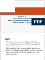 Work and Heat: An Analysis of Thermodynamic Processes