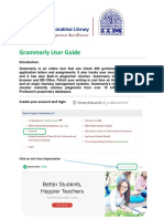 Grammarly User Guide: Create Your Account and Login