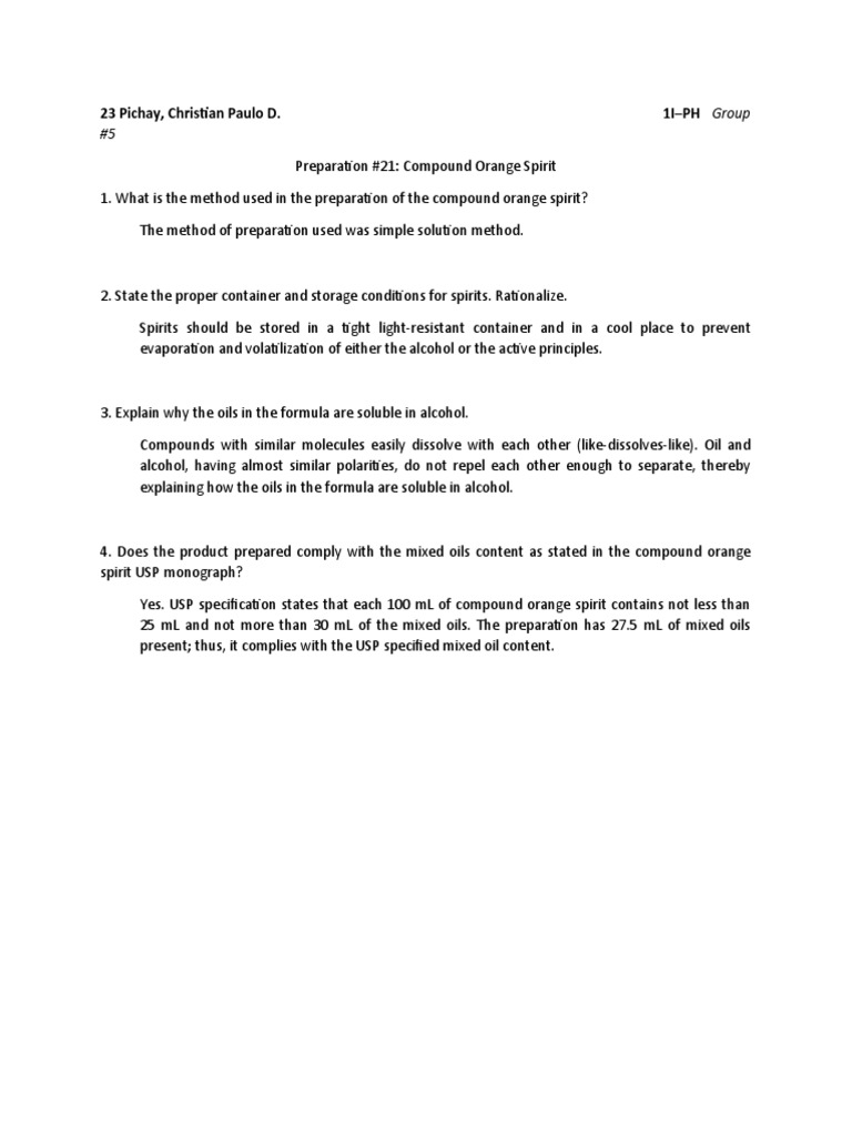Post Lab 2125 PDF Solution Solubility