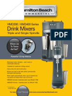 Drink Mixers: HMD200 / HMD400 Series
