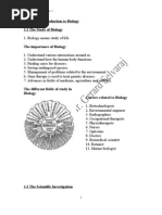 Download Biology Form 4 Chapter 1 Introduction to Biology by Gerard Selvaraj SN46244916 doc pdf