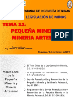 Clase 12_Pequeña Minería y Minería Artesanal