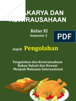 D. Promosi Produk Hasil Usaha Makanan Internasional