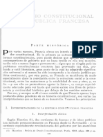 García Pelayo, Derecho Constitucional (Francia)