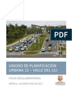 Ficha Reglamentaria UPU 12 - Anexo 6 Acuerdo 0433 de 2017