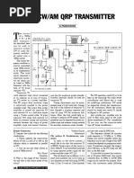 7MHz CW AM QRP Transmitter PDF