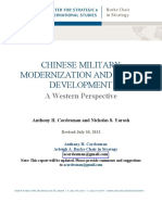 Chinese Military Modernization Force Dvlpment PDF
