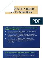 Productividad Estandares