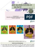 Manjemen Klinis Covid - 19 Di FKTP - Drpompini