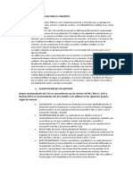 Aditivos para el concreto: clasificación y propiedades según normas ASTM y NTP