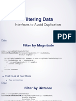 Filtering Data: Interfaces To Avoid Duplication
