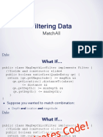 Filtering Data: Matchall