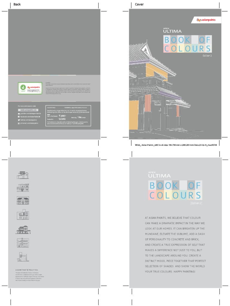 Ultima Book of Colours PDF | PDF