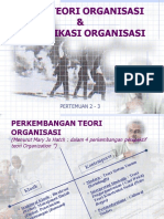 2-3 Teori Organisasi Komunikasi