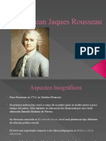 Jean Jaques Rousseau en La Educación