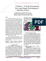 Battery Less Phones - A Deep Assessment On Device For Long Range Scavenging of Wireless Power