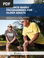 Evidence Based Programming For Older Adults PDF