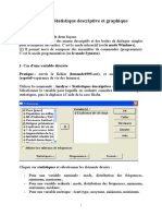 Fiche 2: Statistique Descriptive Et Graphique