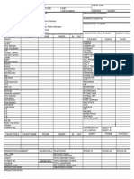 Commercial Call Sheet