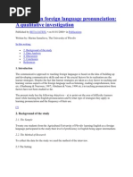 Download Strategies in Foreign Language Pronunciation by Cokey Kawat SN46246614 doc pdf