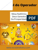 Manual Do Operador: Mesa Radiônica Deus Ganesha Da Prosperidade